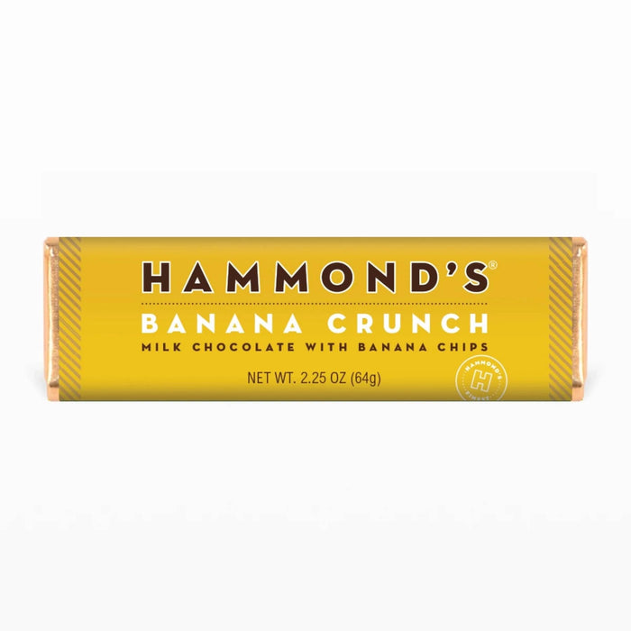 Hammond's Milk Chocolate Banana Crunch Bar