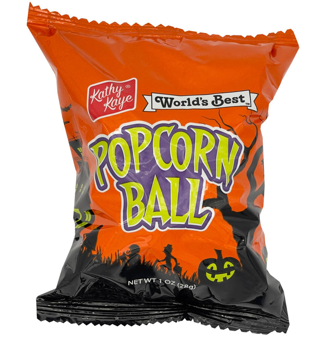 Halloween Popcorn Ball