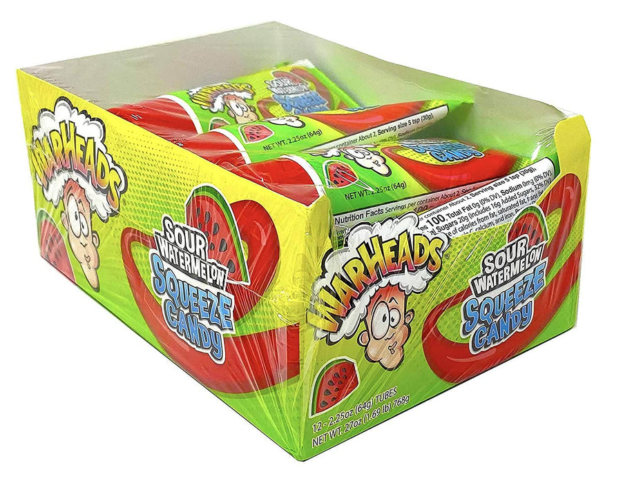 Warheads Sour Watermelon Squeeze Candy, 2.25oz