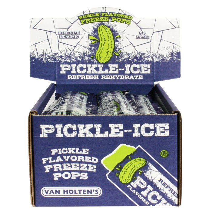 GVan Holten's Pickle-Ice, Pickle Flavored Freeze Pops, 2fl oz