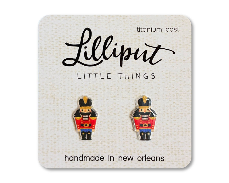 Lilliput Little Things - Nutcracker Earrings