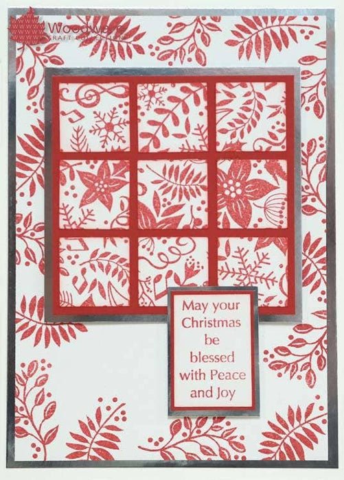 Ecstasy Crafts Distributing - Woodware Clear Singles Festive Panel