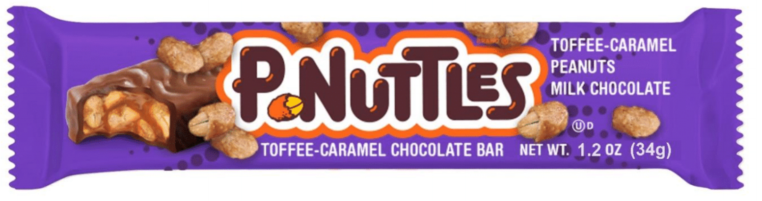 P-Nuttles Toffee-Caramel Chocolate Bar