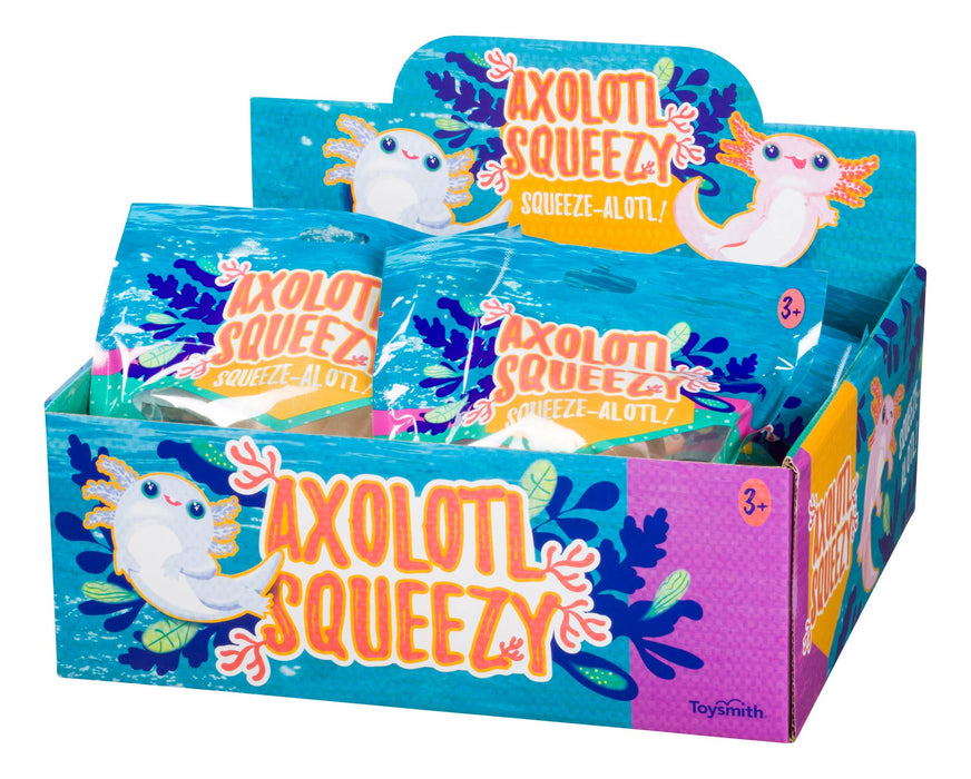 Scoozie's Toys | Axolotl Squeeze Ball