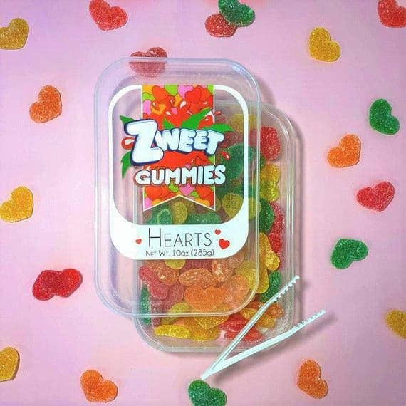 Sour Gummy Hearts