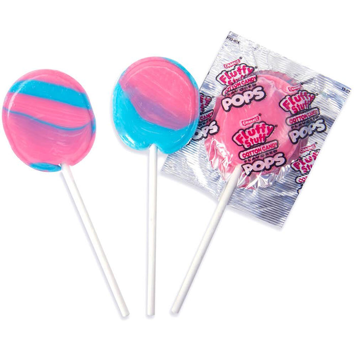 Fluffy Stuff Cotton Candy Lollipop