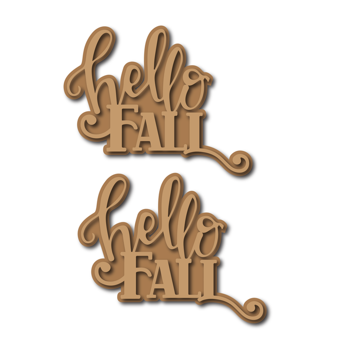 Chipboard | Hello Fall