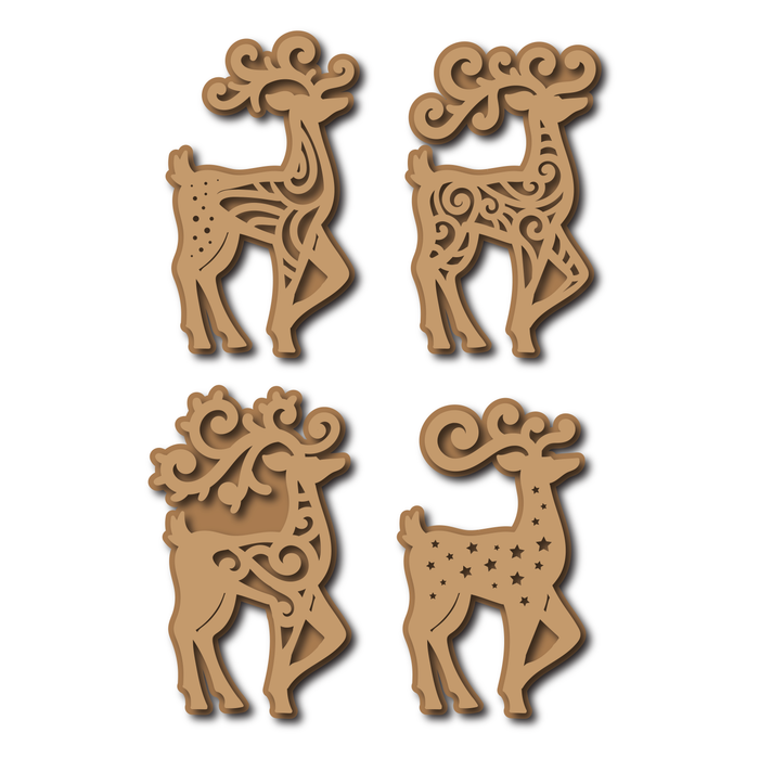 Chipboard | Ornamental Deer