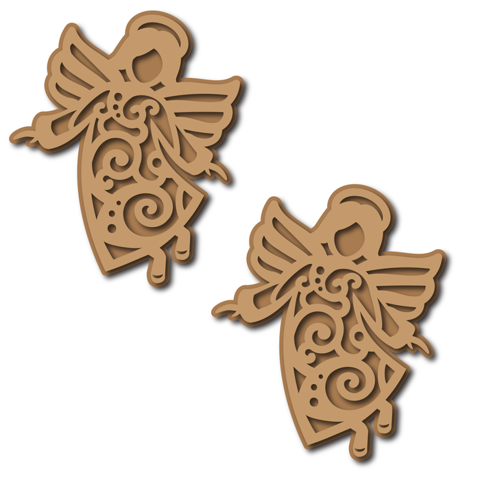 Chipboard | Ornamental Angel