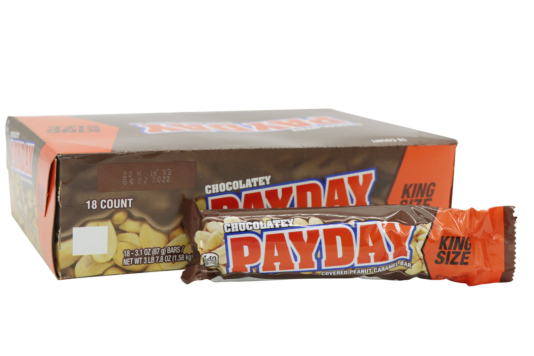 Payday Bars Chocolate King Size, 3.1oz