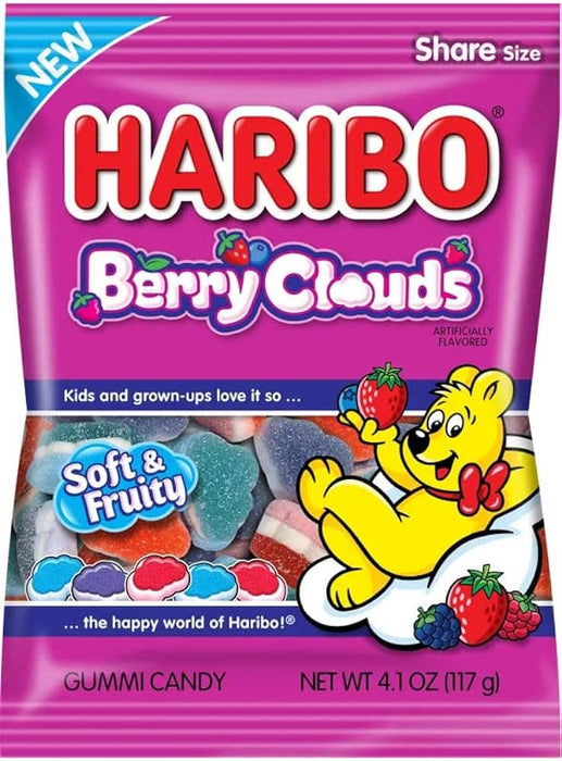 HARIBO Gummi Candy, Berry Clouds