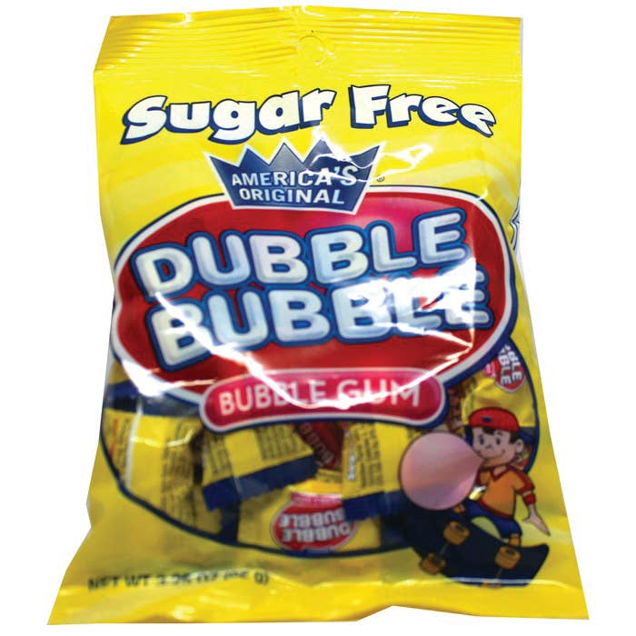 Sugar Free Dubble Bubble Gum