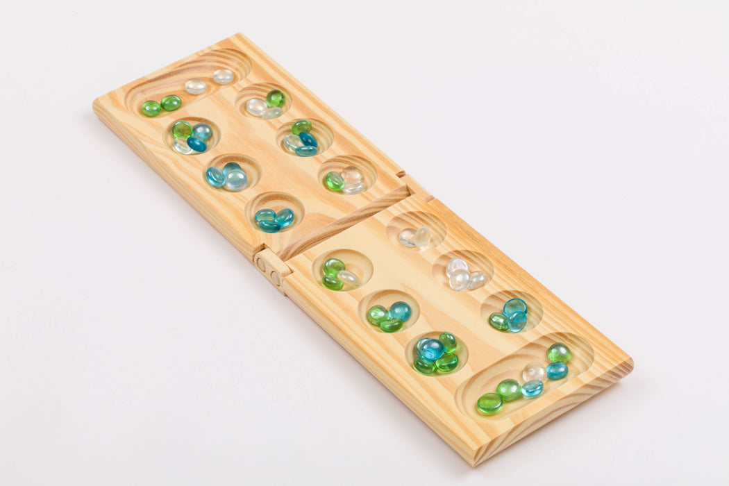 Mancala Foldable Wooden Board Game