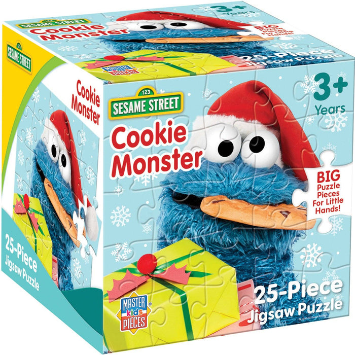 Sesame Street Holiday - Cookie Monster 25 Piece Puzzle