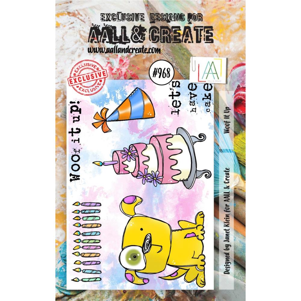 517 AALL & Create AALLtropolis Mix & Match Stamps Sets with Le Plume Markers  & Fusion Paint Brushes 