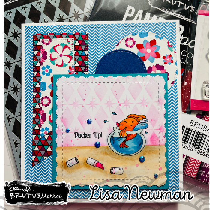 Pucker Up! 2x3 Stamp Set