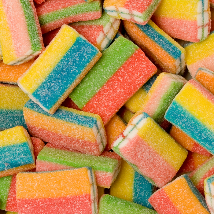 Scoozie's Candies | Sour Rainbow Bites