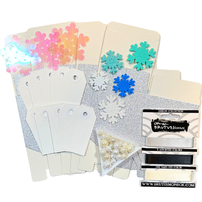 Snowflake Gift Box Kit | Silver