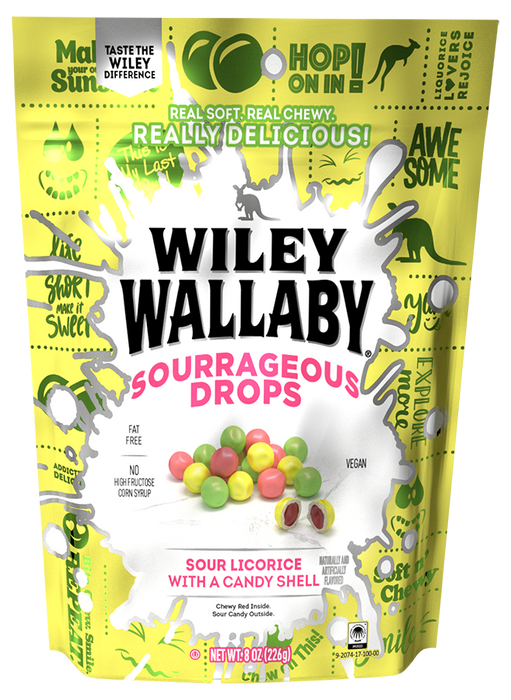 Wiley Wallaby Sourrageous Drops