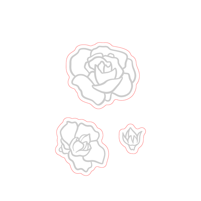 Roses Coordinating Dies