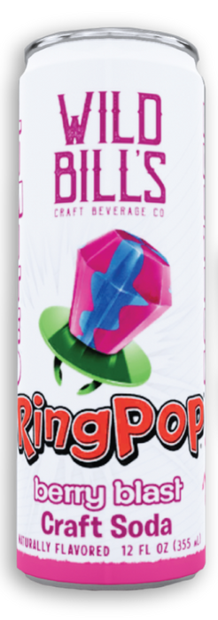 Wild Bill's Ring Pop, Berry Blast, 12oz Cans